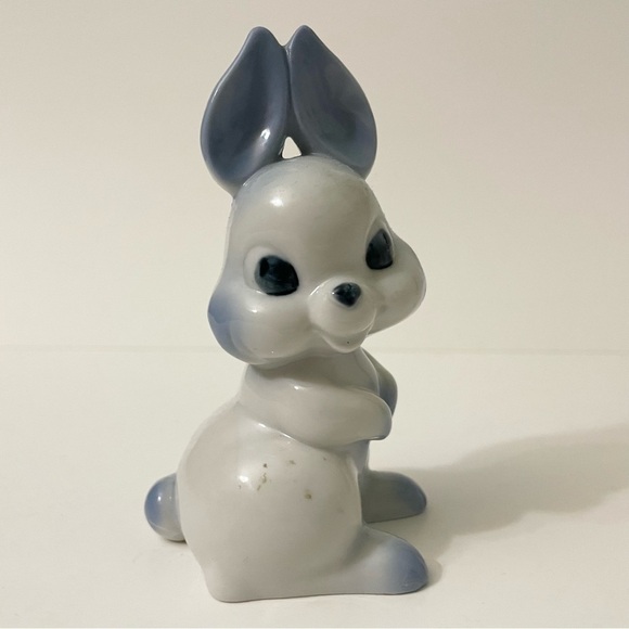 Vintage Ceramic Bunny Rabbit Figurine Japan 5” Tall - Picture 15 of 16